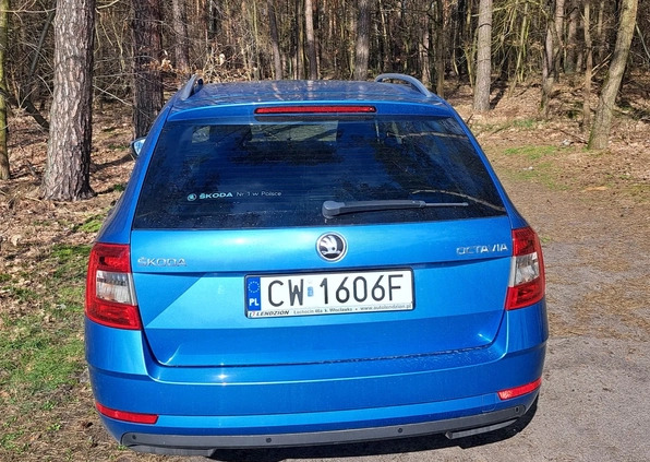 Skoda Octavia cena 61900 przebieg: 95007, rok produkcji 2017 z Włocławek małe 56